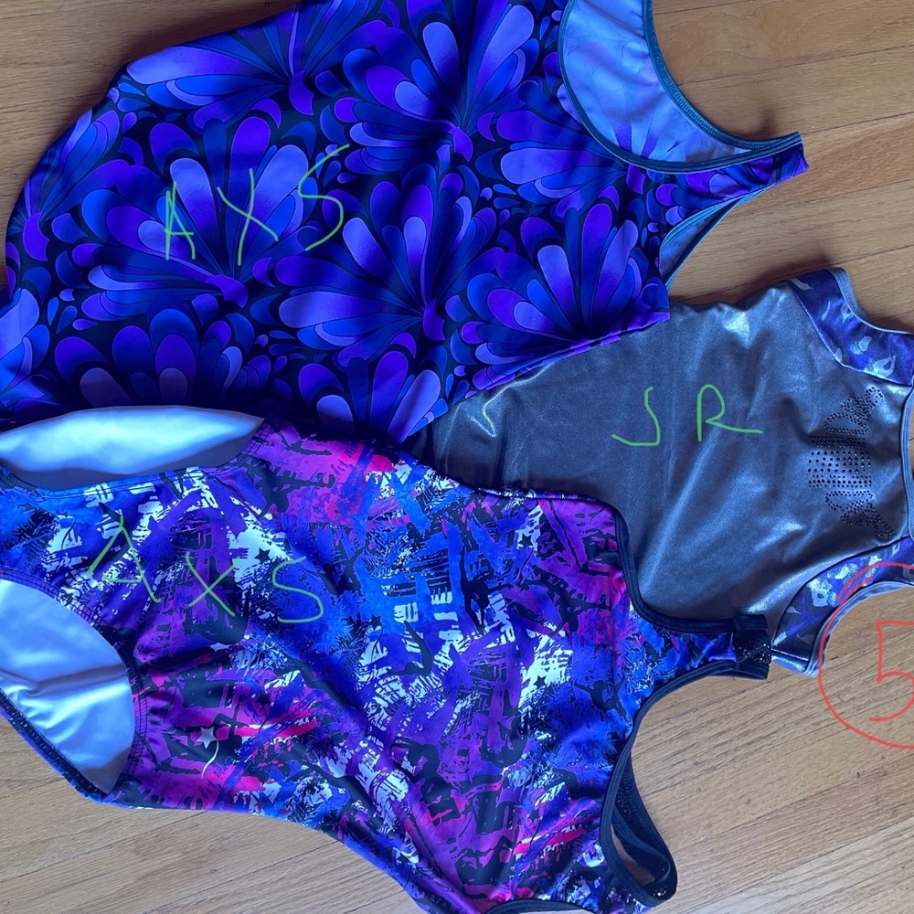Destira gymnastics leotards